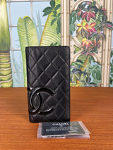 Chanel cambon leather wallet