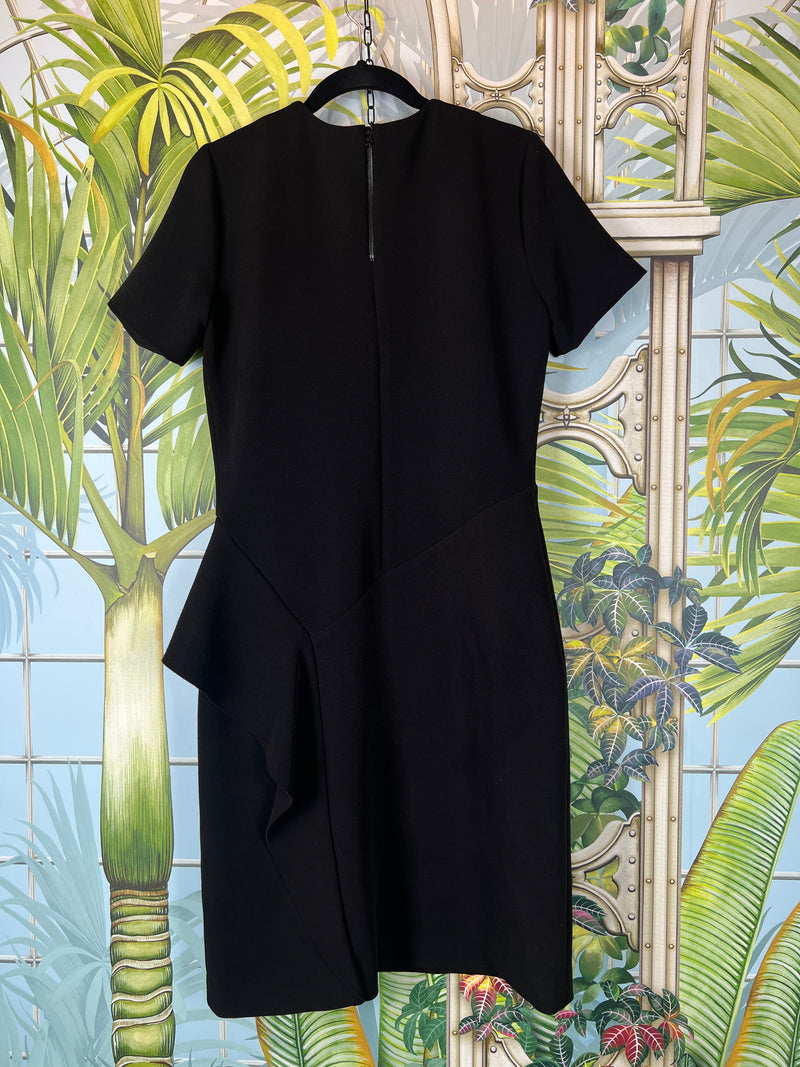 Malene Birger dress black with frill