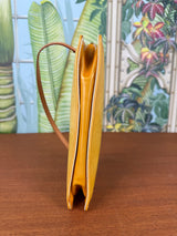 Louis Vuitton monogram vernis Lexington accessory pouch bag yellow