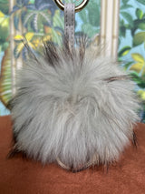 Fur ball bag charm