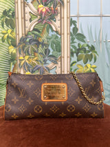 Louis Vuitton Eva clutch bag monogram