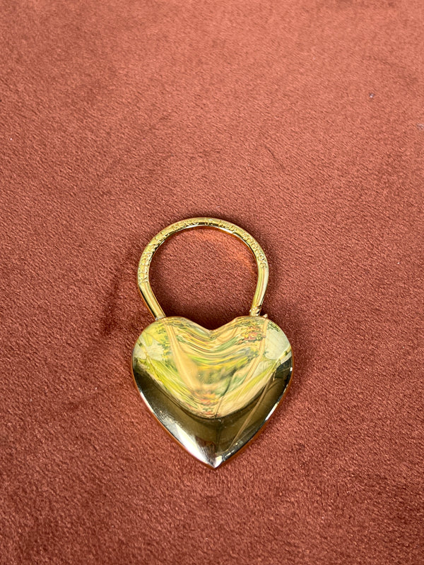 Moschino keyholder/bagcharm heart