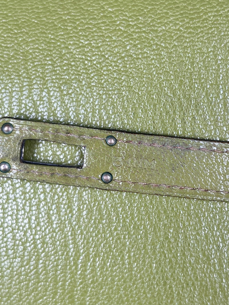 Hermés Kelly wallet Vert Anis Chèvre Mysore