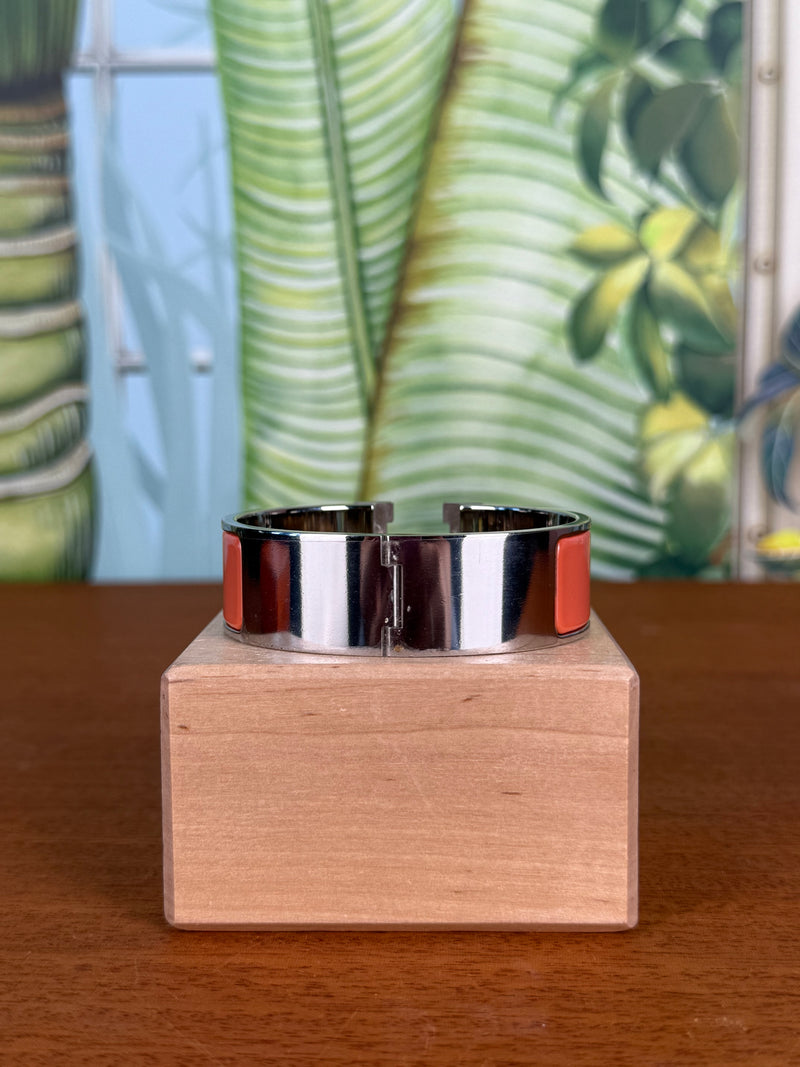 Hermès Clic Clac H Bracelet corali GM