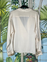 Chanel vintage silk blouse