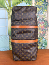 Louis Vuitton Keepall 50, monogram canvas