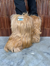 Meve vintage 70`s diadora ski fur boots