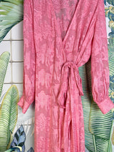 Dea Kudibal wrap dress pink