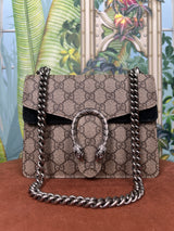 Gucci Dionysus supreme mini monogram canvas bag