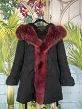 Amoress jacket with fur