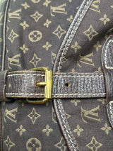 Louis Vuitton mini Lin saumur bag brown