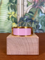 Hermès Clic Clac H Bracelet rose nacarat/gold