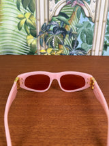 Balenciaga cat eye Sunglasses light pink