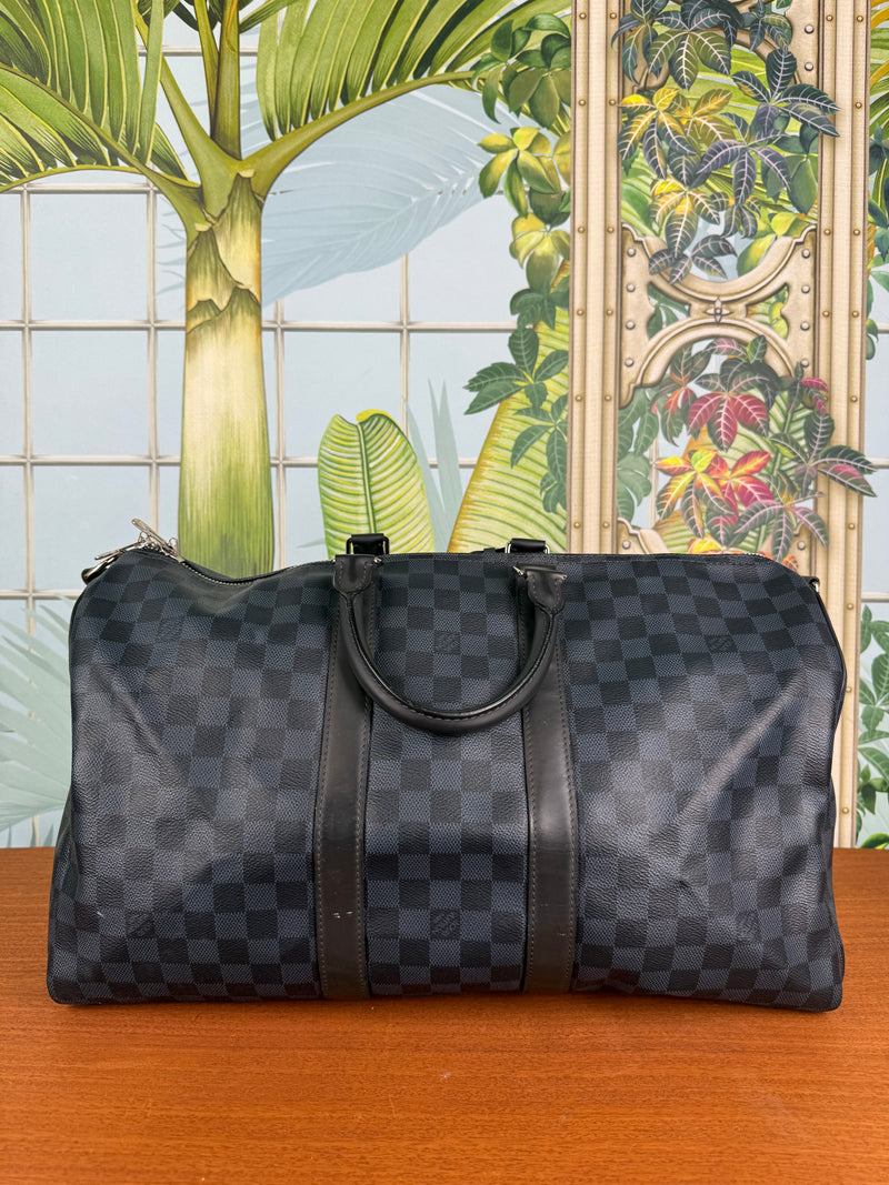 Louis Vuitton Keepall 45, Damier Cobalt