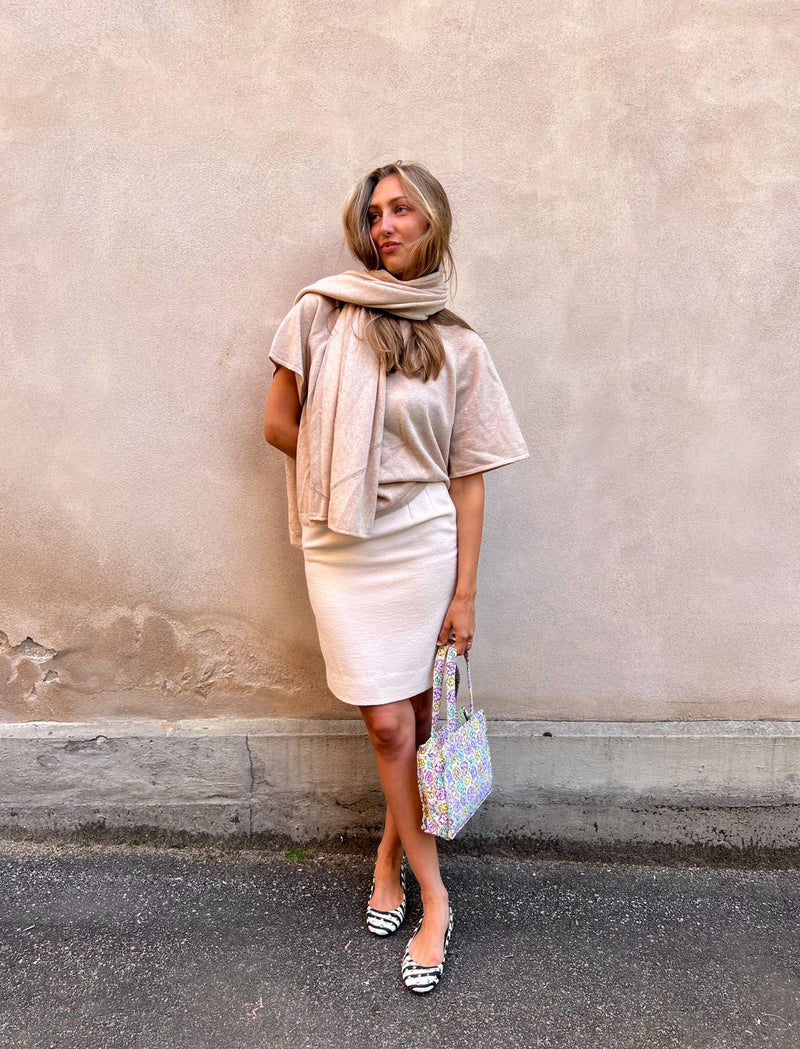 8 Design Sofia cashmere sweater sandstone