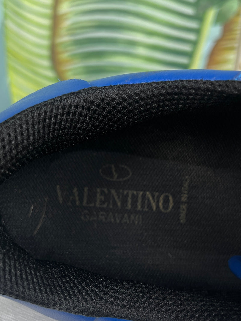 Valentino rock runner sneakers blue