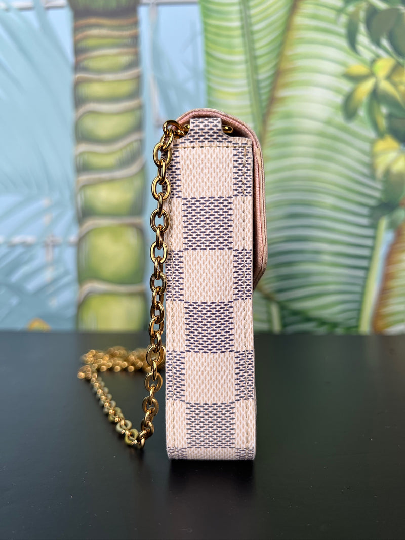 Louis Vuitton Pochette Félicie damier azur – A Piece Lux