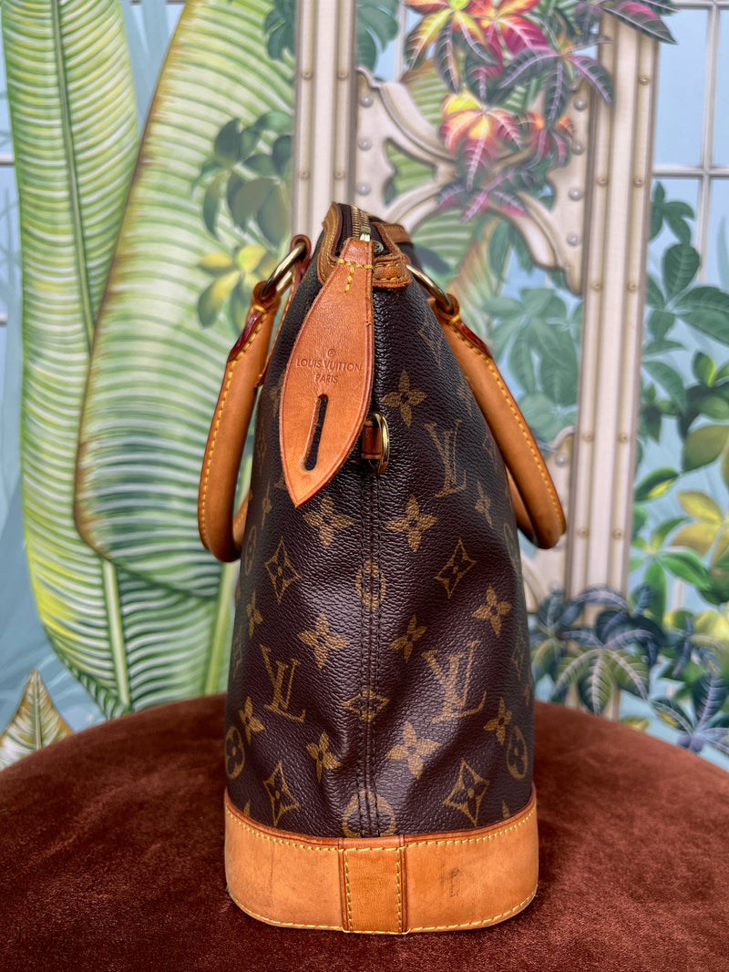 Louis Vuitton lockit monogram PM tote