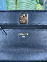 Chanel Trendy CC wallet on chain black