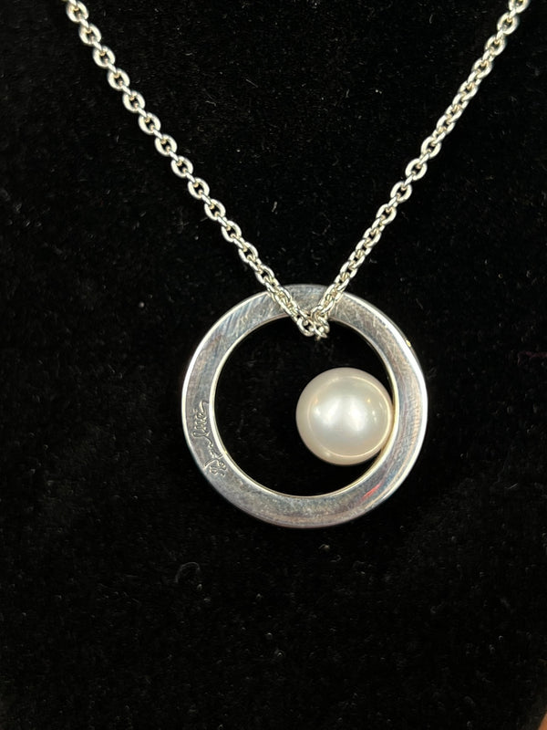 Efva Attling 60´s Pearl necklace 925 silver
