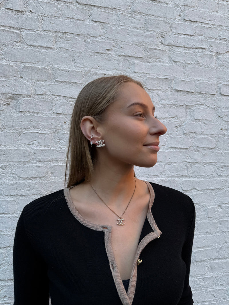 Chanel CC earrings