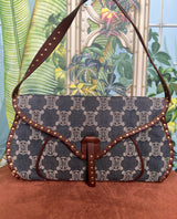 Celine macadam denim bag