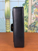 Chanel Double Flap Bag medium black/gold