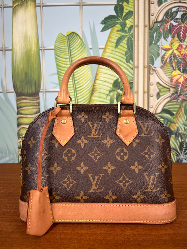 Louis Vuitton Alma BB monogram canvas