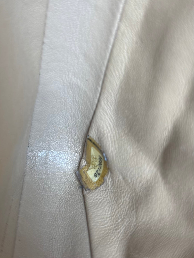 Chanel East West Chocolate bar flap bag black