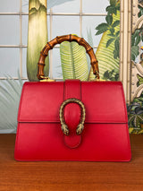 Gucci Dionysus bamboo bag red large