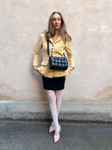 Bottega Veneta padded cassette bag black