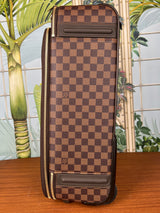 Louis Vuitton pegase 55 Damtier ebene suitcase