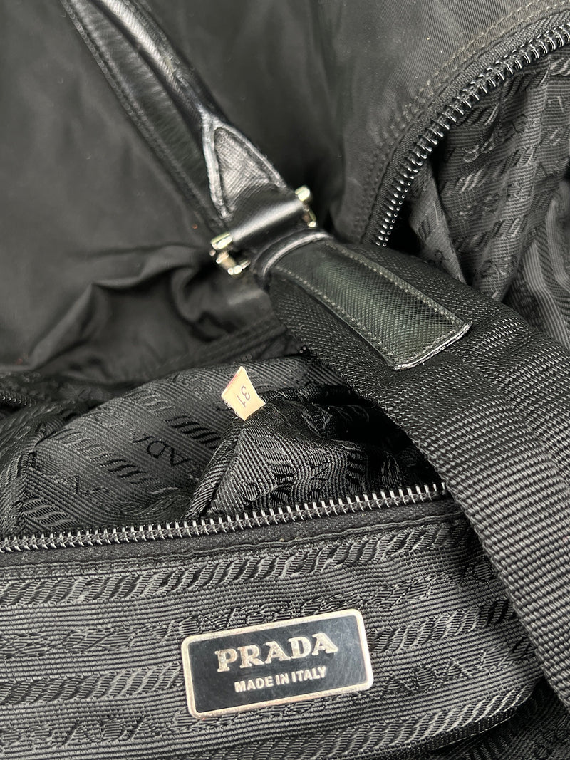 Prada Nylon/leather weekend bag