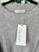 8 Design Julia cashmere sweater grey