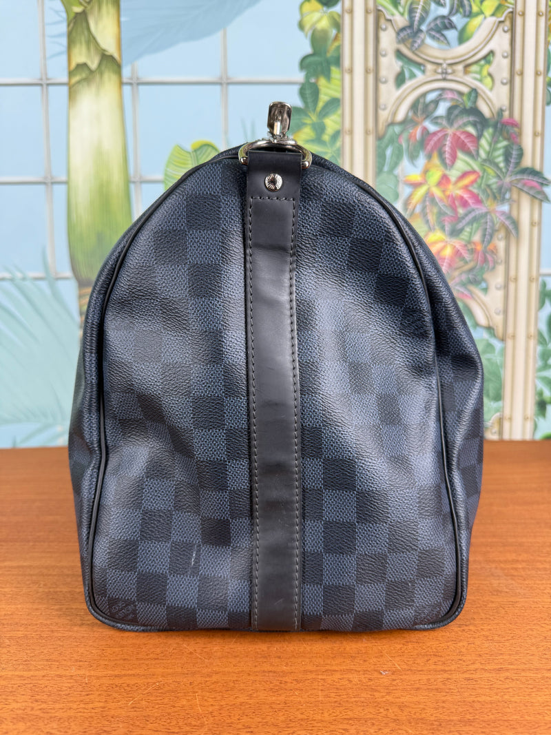 Louis Vuitton Keepall 45, Damier Cobalt