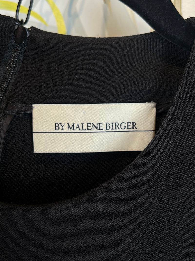 Malene Birger dress black with frill