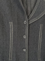 Chanel black tweed blazer 2002’s Cruise Collection