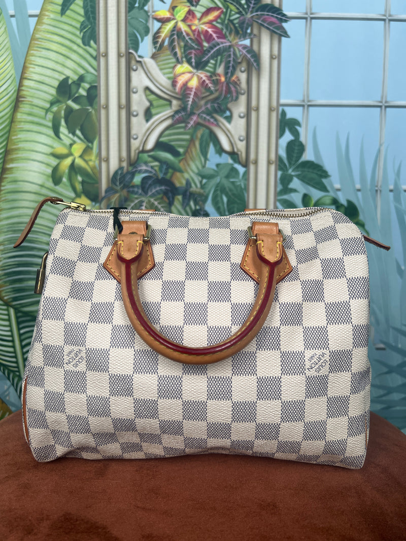 Louis Vuitton speedy 25 damier azur