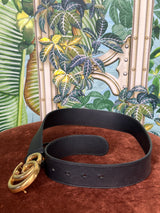 Gucci GG belt black