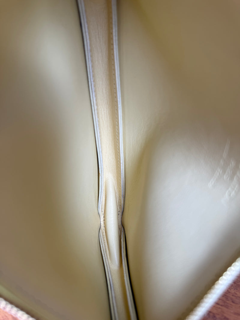 Louis Vuitton monogram vernis Lexington accessory pouch bag yellow