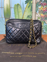 Chanel vintage Camera bag black