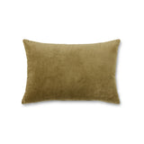 HKliving velvet cushion army green