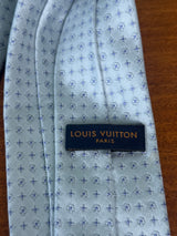 Louis Vuitton tie light blue