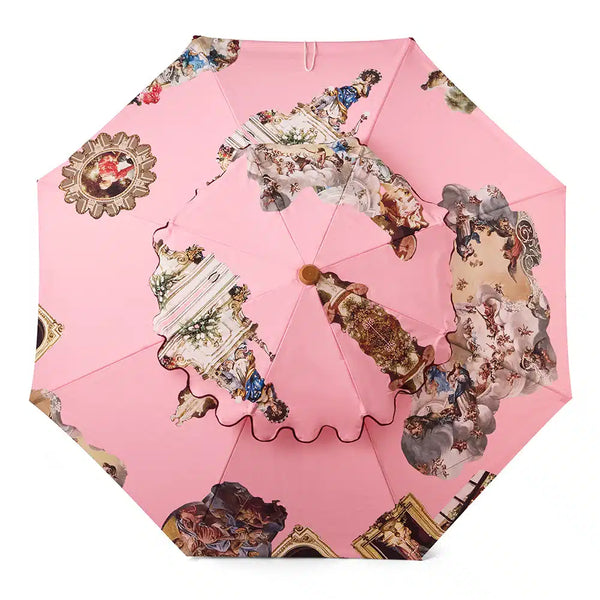 Maxjenny x Monchiqe patio umbrella pink Sicilly