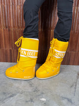 Moon boot icon nylon yellow