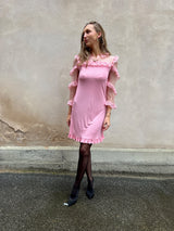 Gucci Donna jelly pink dress