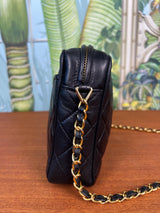 Chanel vintage Camera bag black