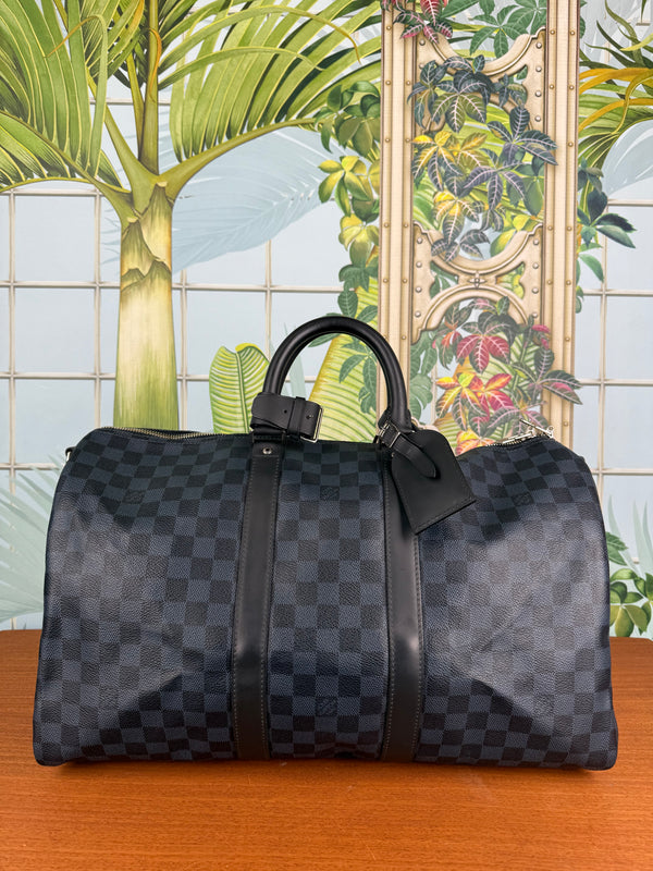 Louis Vuitton Keepall 45, Damier Cobalt