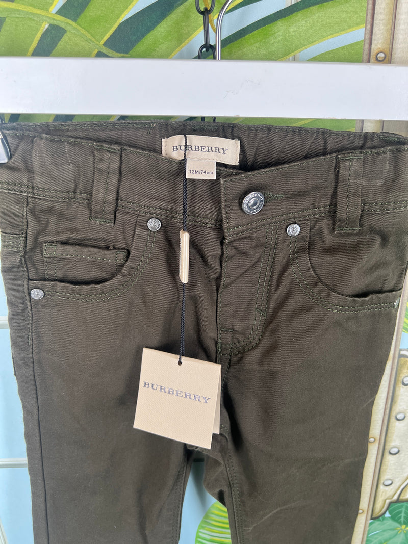 Burberry grey jeans Size 12 months