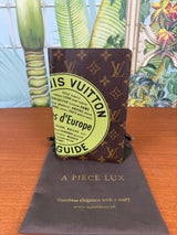 Louis Vuitton monogram villes D`Europe notebook cover